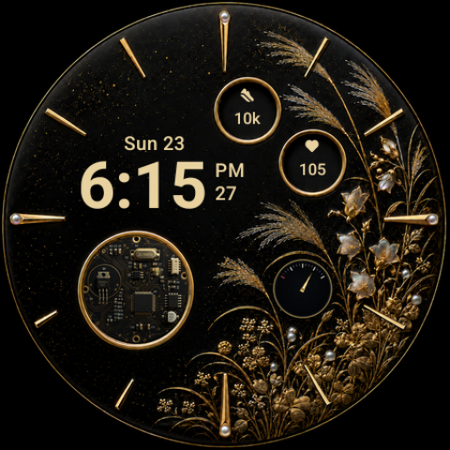 Akikusa · Autumn Grasses watch face