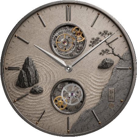 Karesansui · Zen Garden watch face