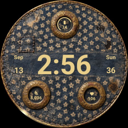 Kozakura · Cherry Leather watch face