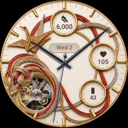 Mizuhiki · Gift Cord watch face