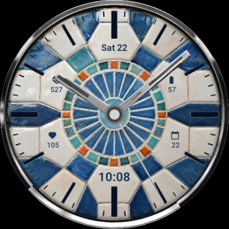 Sento · Bathhouse Tiles watch face