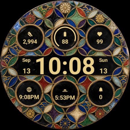 Shippo · Cloisonné Enamel watch face