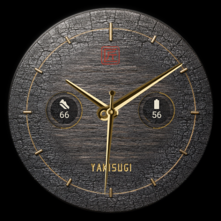 SHOKUNIN · Six Materials watch face