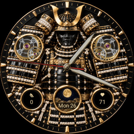 Yoroi · Samurai Armour watch face